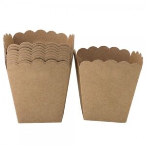 Cachepôs e papel para balas